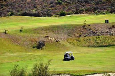 golf terrass golf penthouse mijas bilde
