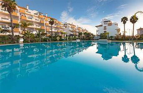 simbassang terrass golf penthouse mijas bilde