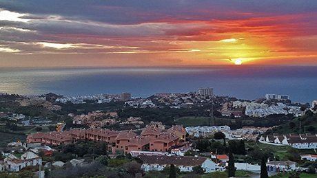 view lagenheter bild benalmadena pueblo costa del sol