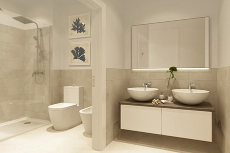 bathroom Lyxlagenheter i Fuengirola